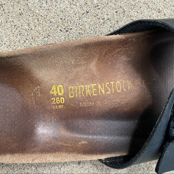 Birkenstock Madrid Black Sandals - Picture 9 of 12